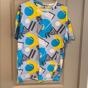 Vintage 90’s geometric print shirt